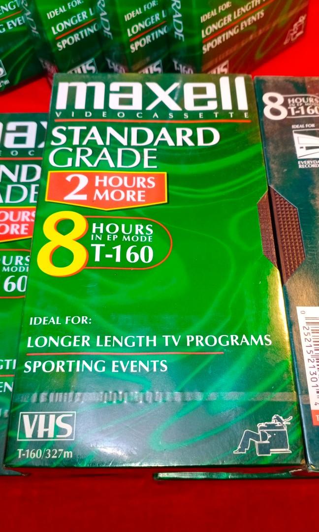 Blank VHS Tapes Factory Sealed, Hobbies & Toys, Memorabilia
