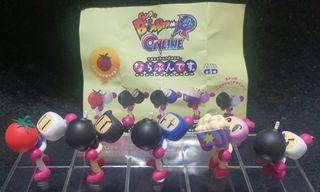 Bomberman gashapon complete set BANDAI 2002