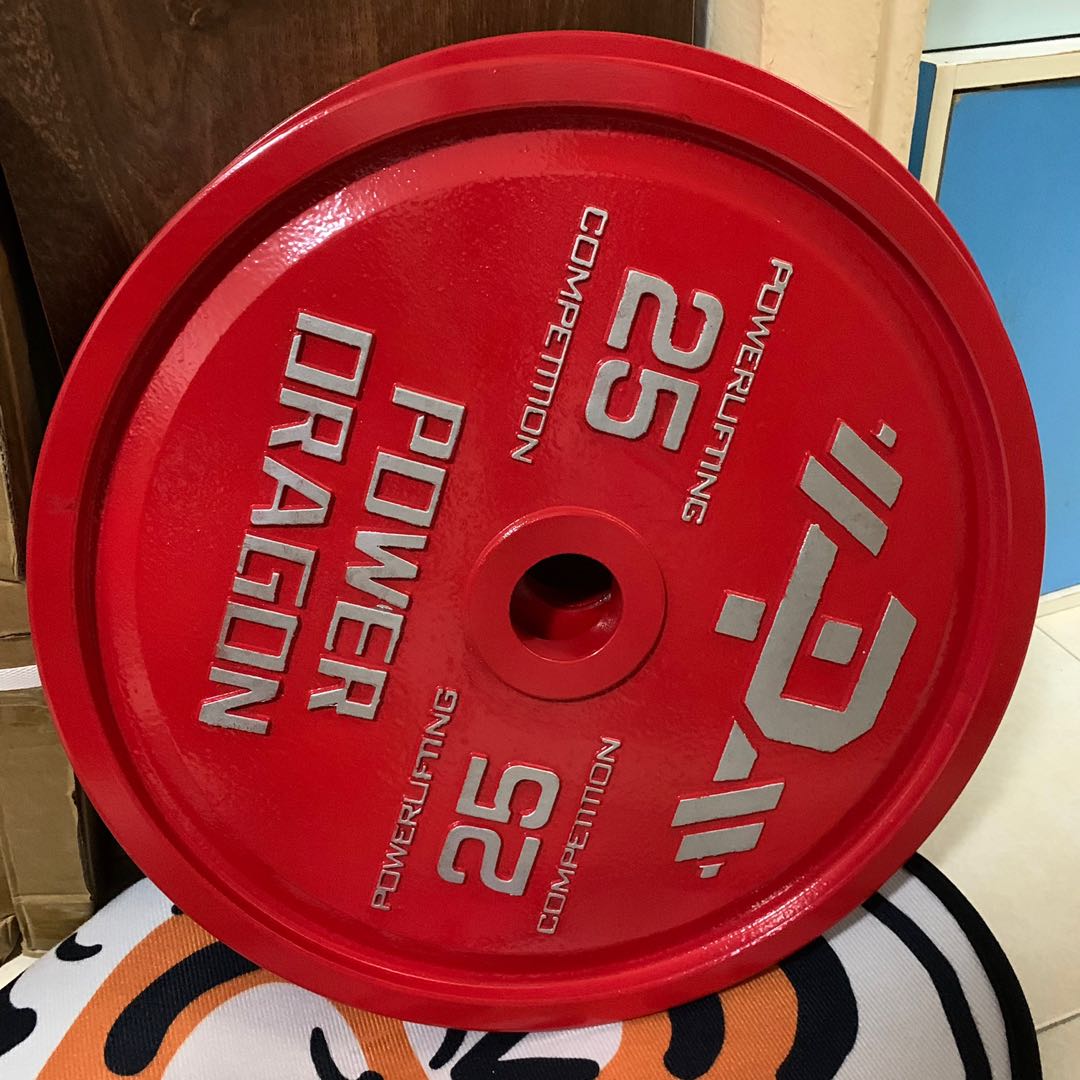 Brand New 25kg Calibrated Weights Plates for Home Gym, Sports Equipment