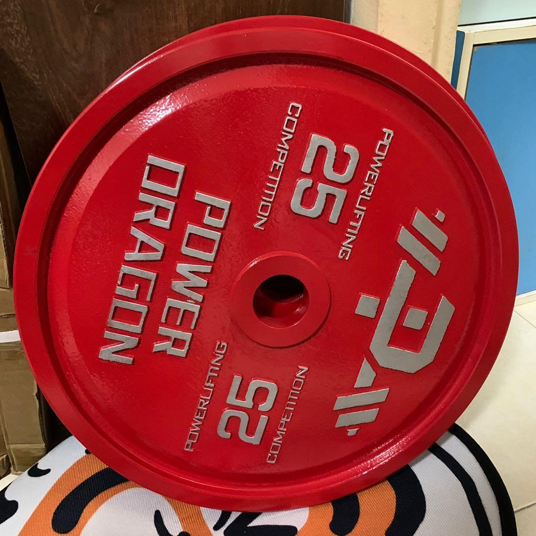 Brand New 25kg Calibrated Weights Plates for Home Gym, Sports Equipment