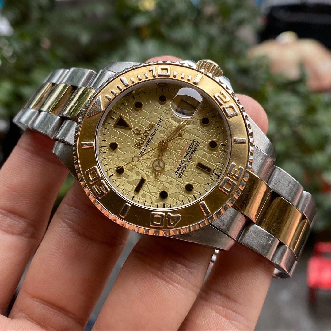 Bulova Rootbeer Computer Dial Super Perpetual Date Ref. 91691 Automatic Movement Dim. 41mm