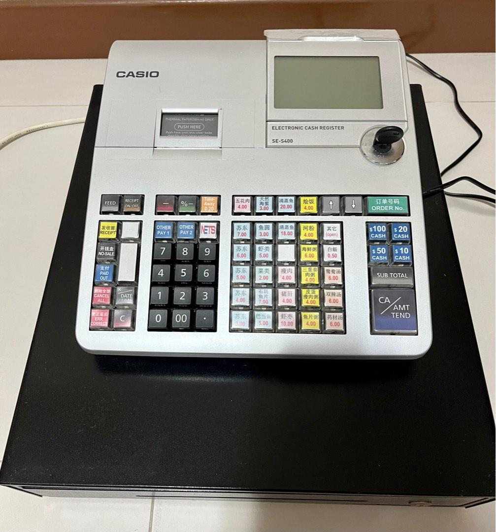 Casio Cash Register SE S400 Computers Tech Office Business