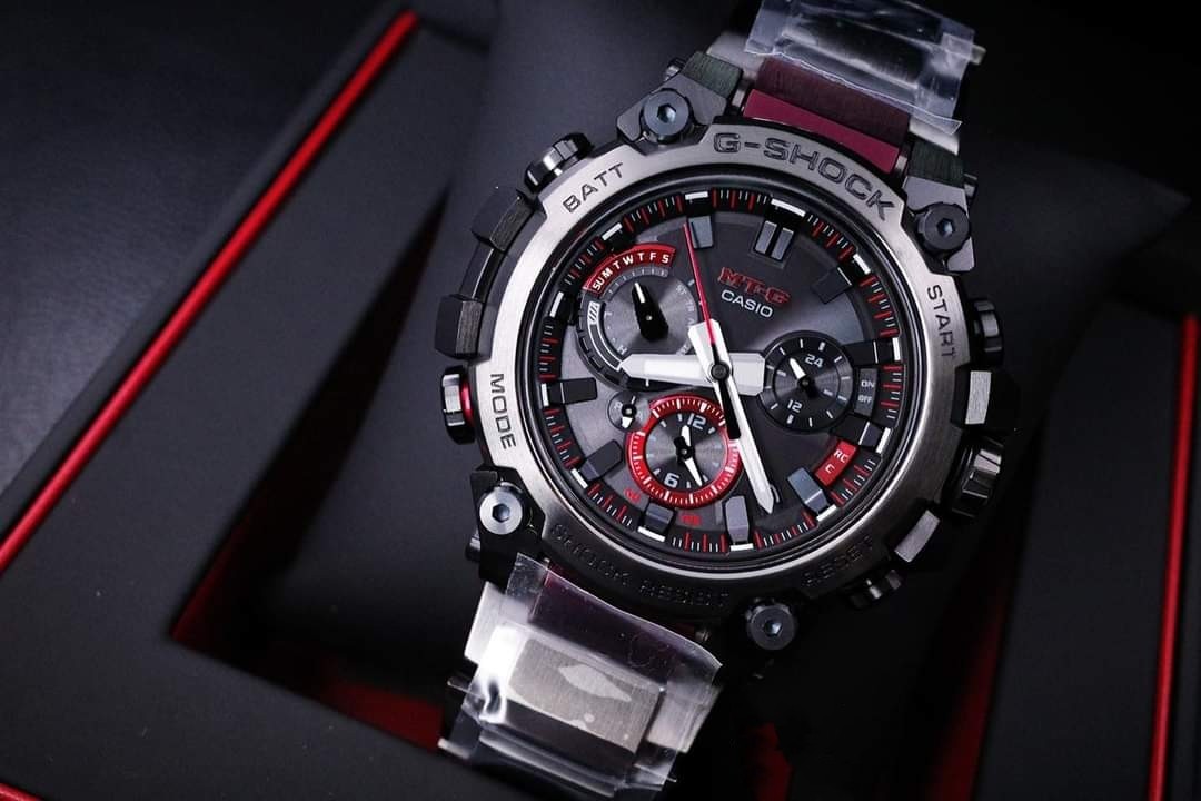 Casio Gshock 全新全齊MTG-B3000BD-1A, 名牌, 手錶- Carousell