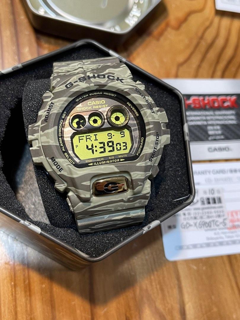 Casio G-SHOCK GD-X6900TC-5（全新大裝停產沙漠色6900）, 名牌, 手錶