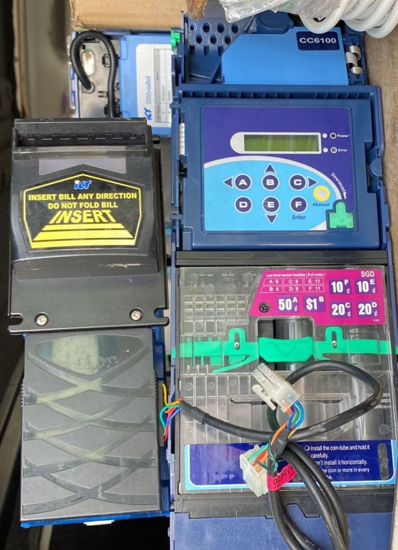 Cc6100 vending machine coin & notes acceptor, Everything Else on Carousell