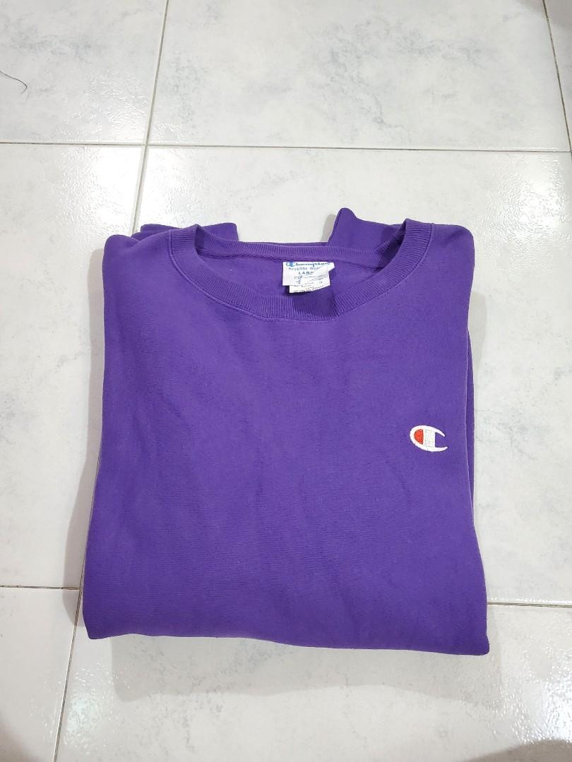 Purple champion new arrivals pullover