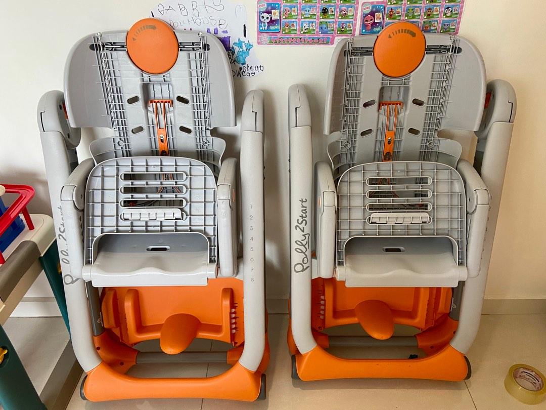 Chicco polly 2 start highchair cheap fancy chicken
