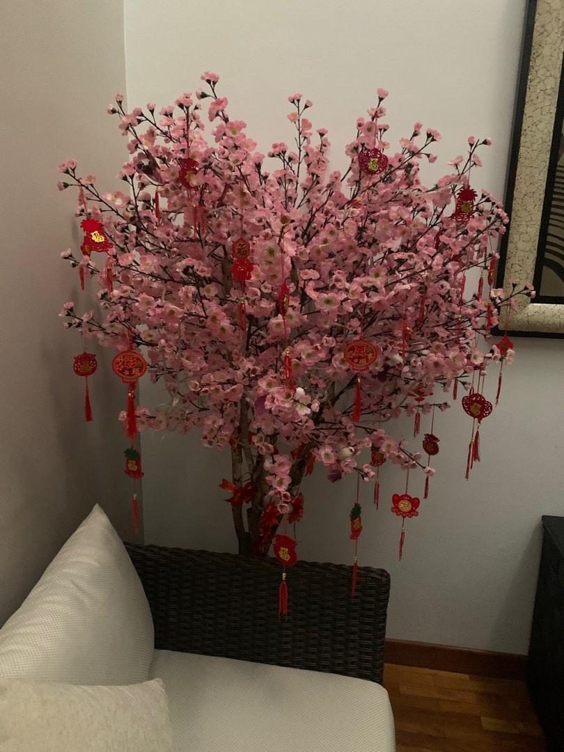 Chinese New Year Cherry Blossom Tree, Hobbies & Toys, Stationery