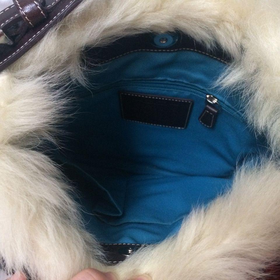 Coach 8K47 Faux Fur Tote Shoulder Bag [ORIGINAL] [PRELOVED], Luxury ...