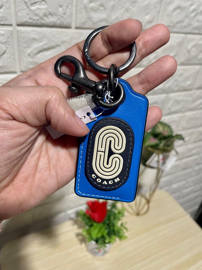 COACH Bottle Opener Key Fob With Coach Patch, Women's Fashion, Jewelry