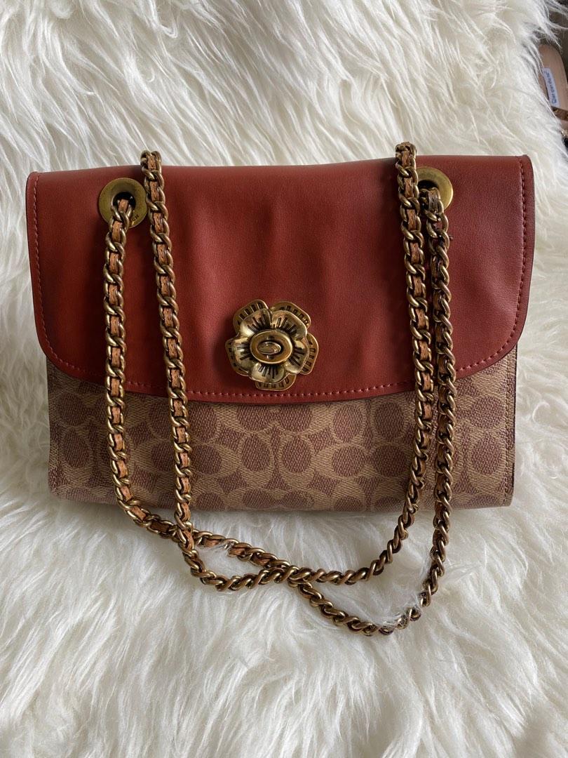 Coach Parker, Fesyen Wanita, Tas & Dompet di Carousell