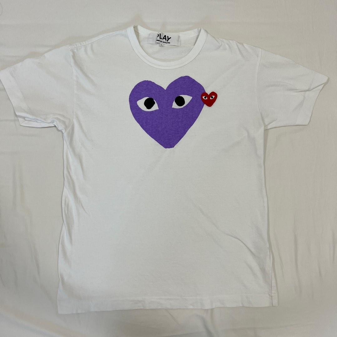Cdg purple heart outlet