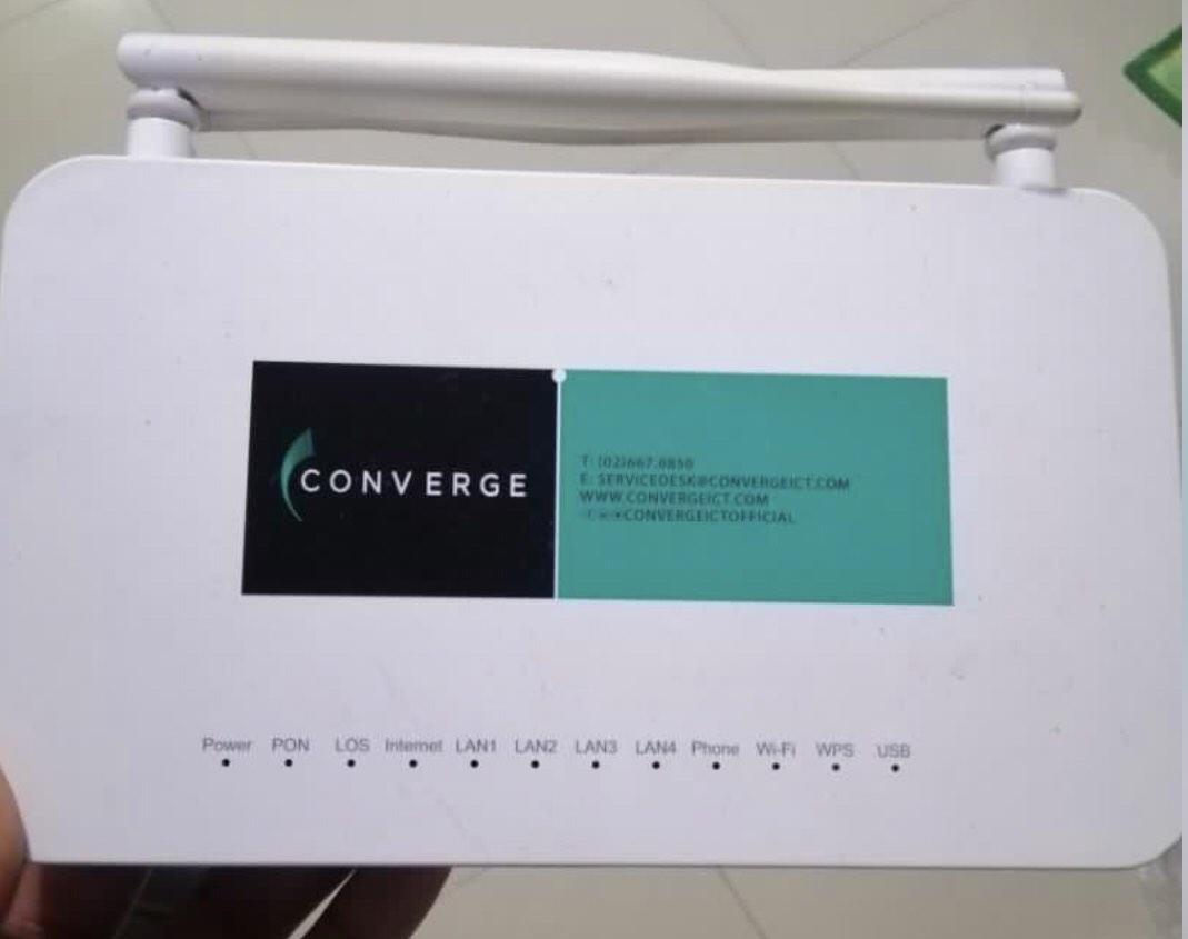 Converge Modem Computers And Tech Parts And Accessories Networking On Carousell 4833