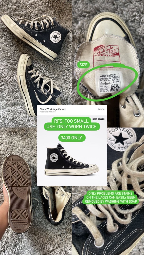 Converse chuck discount 70 vintage canvas