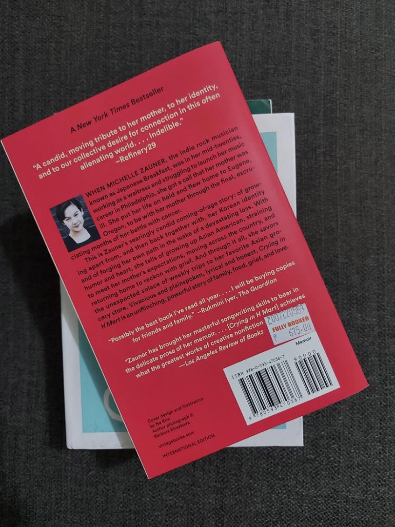 Crying in H Mart (Category: Storybooks) located in Manila. Submitted by beforenine (Listing ID 1183935149, Image 2). Description: 4.30 out of 5 stars in Goodreads.