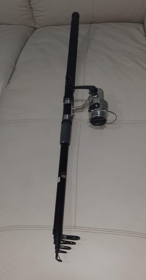 Daiwa fishing rod Emblem Traversex 300 carbon with kevlar, plus Banax  ST3000C Spinning Reel, Sports Equipment, Fishing on Carousell
