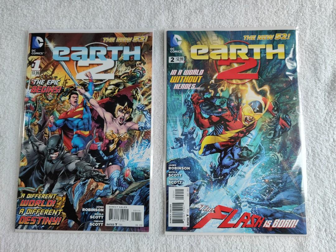 DC Earth 2 (The New 52) issues 1-3 #11nov (Category: Comics & Manga) located in Taguig. Submitted by sangchi21 (Listing ID 1183951725, Image 1). Description: DC Earth 2 (The New 52) issues 1-3. Like new. In good condition. Payment Gcash or BDO bank deposit accepted. Delivery fee is shouldered by the buyer. Grab express or Lalamove for delivery courier. No return. No exchange..