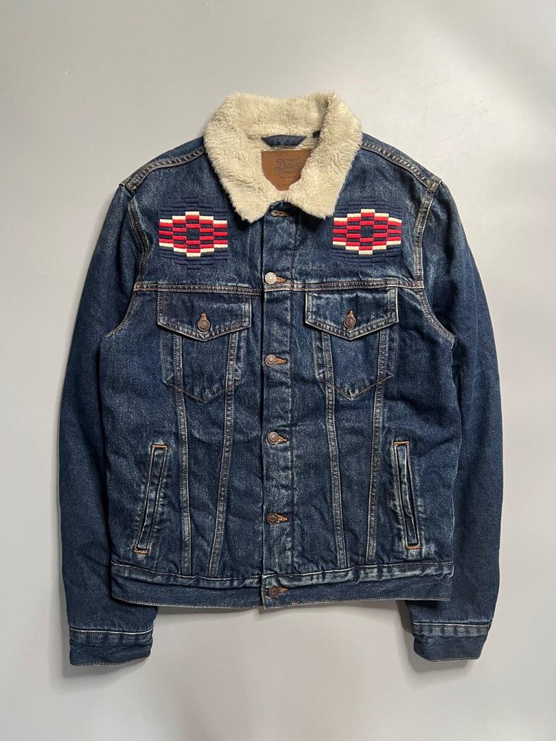 新品未使用 DEUS EX MACHINA/別注RONALD ボアデニムJKT