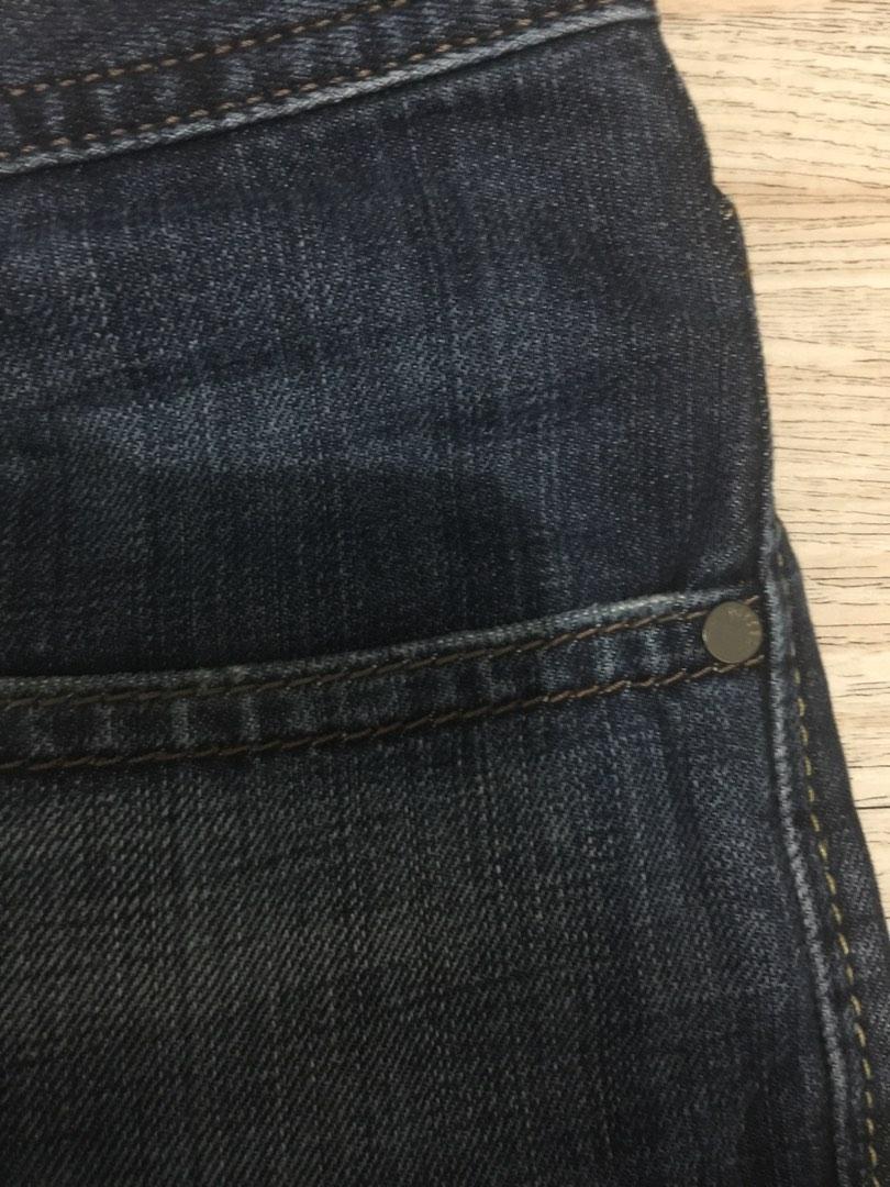Diesel jeans leather patch, Men's Fashion, Bottoms, Jeans on Carousell