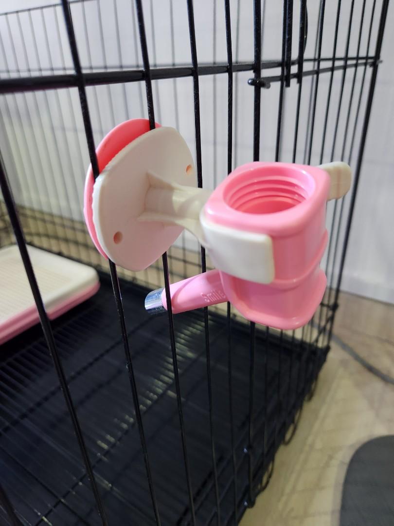 Dog cage with pee tray and drinking kettle, Pet Supplies, Homes & Other