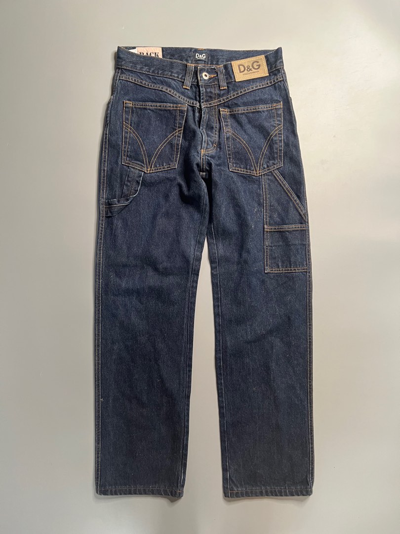 Dolce and Gabbana Reverse jeans, Men's Fashion, Bottoms, Jeans on Carousell