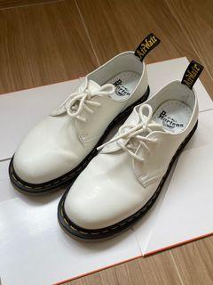 Dr. Martens 白色經典皮鞋 UK 6/EU 39 馬丁鞋