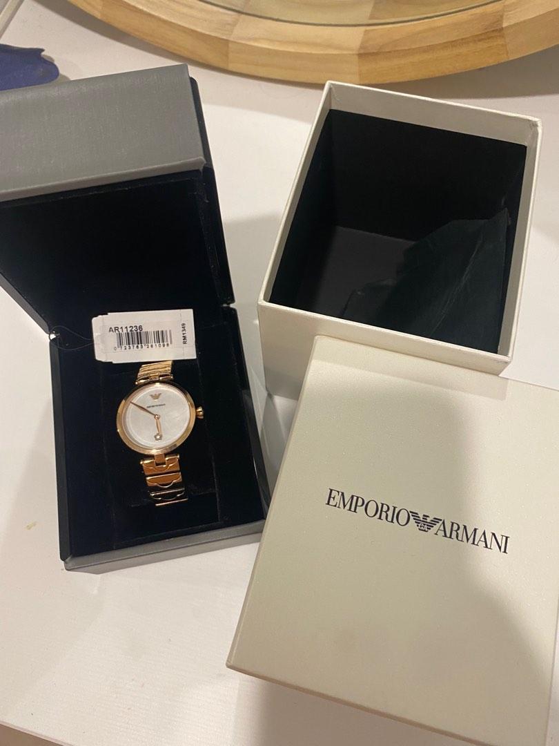 Emporio armani watch, Luxury, Watches on Carousell