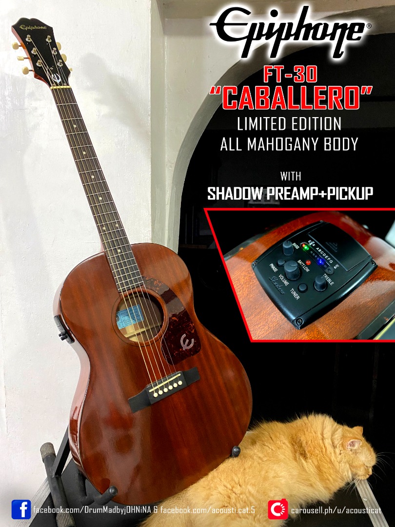 限定製作】【限定製作】Epiphone FT30-A Caballero Artist 器材 | blog