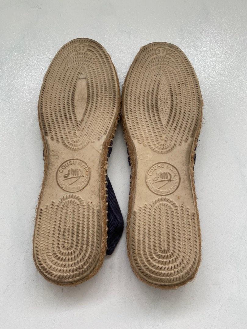 cousu main espadrilles