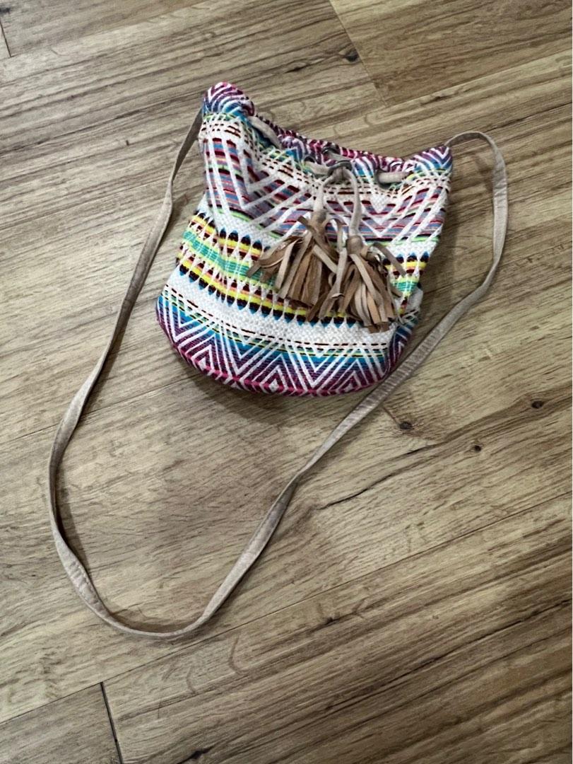 Fabric cross body bag, Women's Fashion, Bags & Wallets, Crossbody Bags