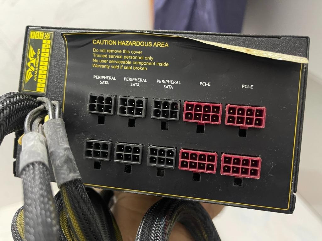 [FAULTY] Power Supply armageddon voltron gold 1000 80 plus gold