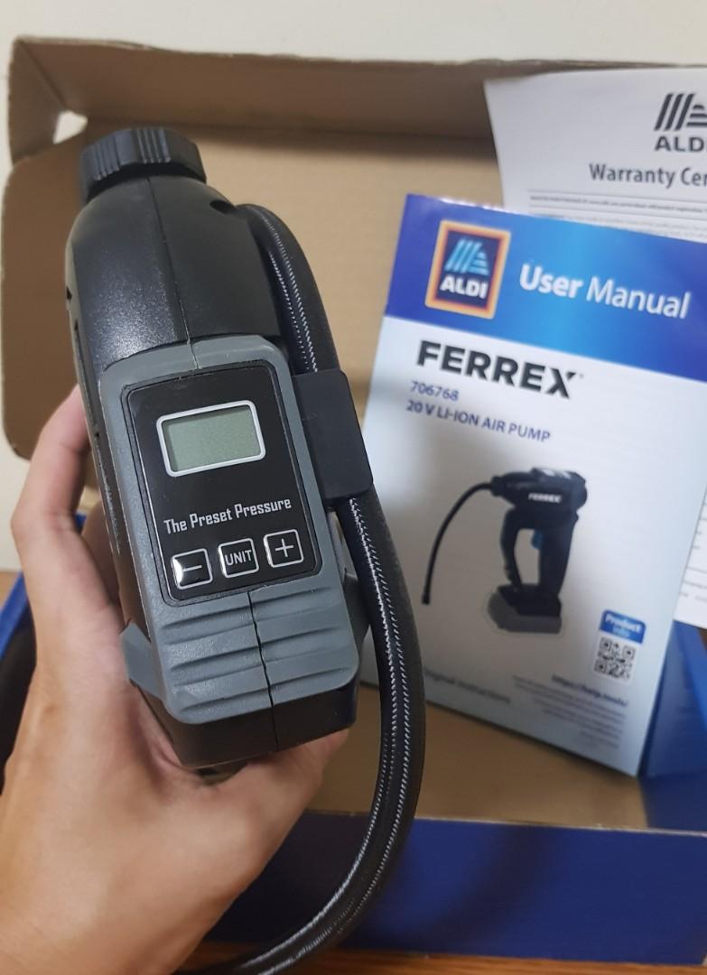 Ferrex 20v cordless air pump skin
