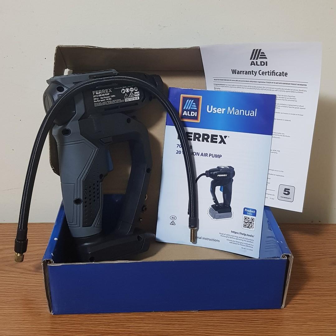 Ferrex 20v cordless air pump skin, Commercial & Industrial