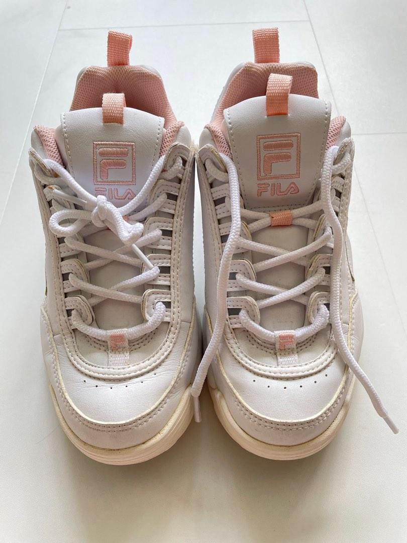 Fila Disruptor2 Series Chunky White Pink FS1HTB1074X WPK