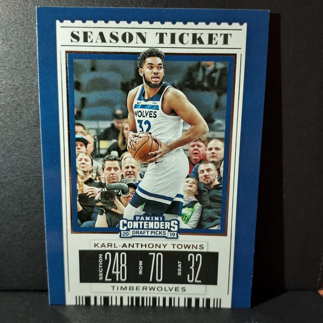 2016-17 Panini Flawless Karl Anthony Towns Premium Ink Ruby Auto