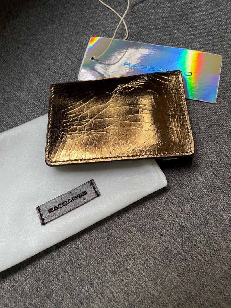 Gold card holder, Men's Fashion, Watches & Accessories, Wallets & Card