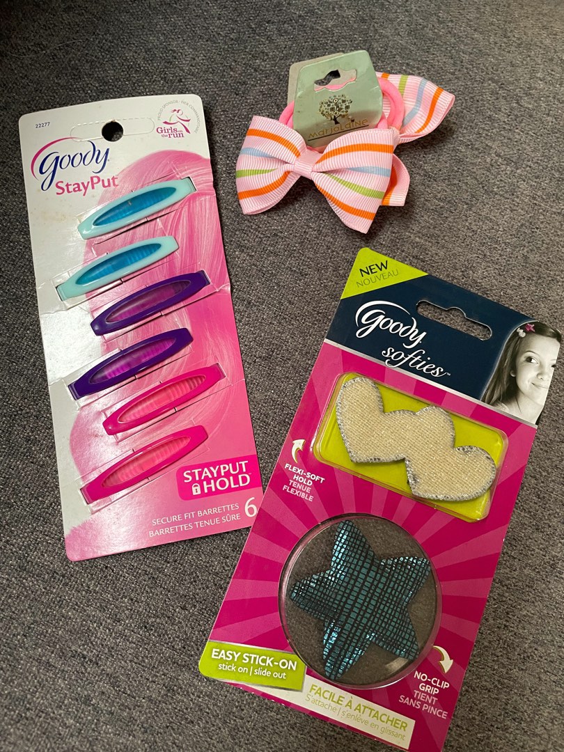 Goody hair clip bundle for little girls, Women's Fashion, Watches