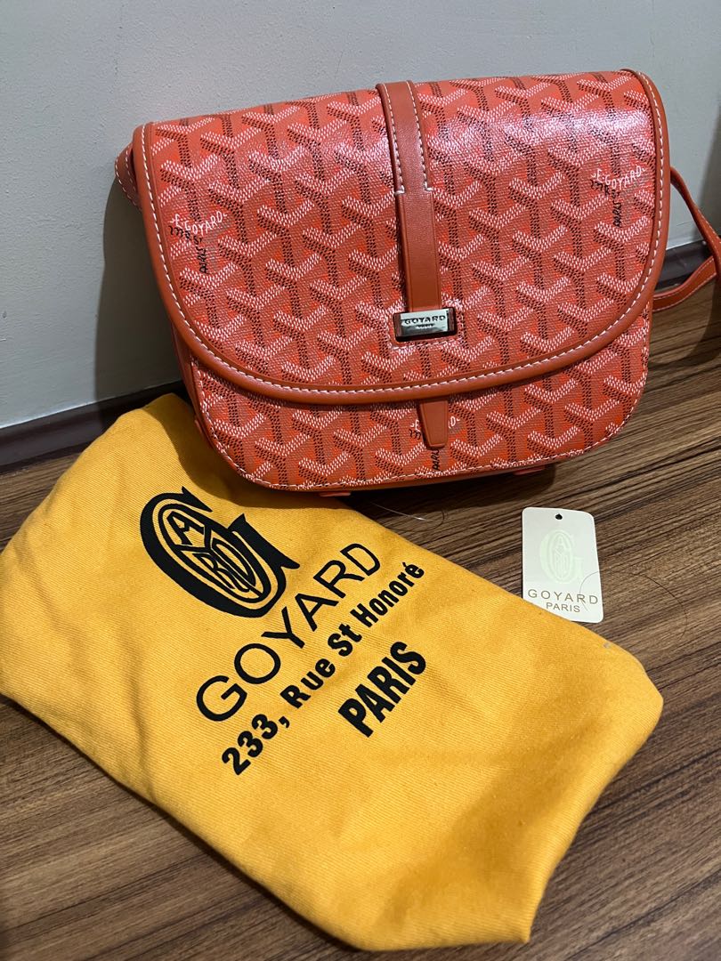 Goyard Belvedere in Red, Women's Fashion, Bags & Wallets, Cross-body Bags  on Carousell