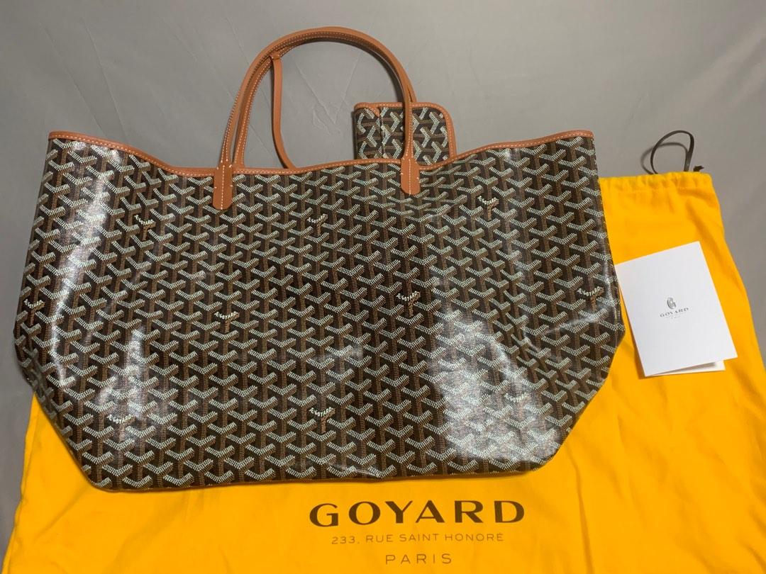 Goyard St Louis GM Black & Tan Tote Designer Bag Unboxing 2021