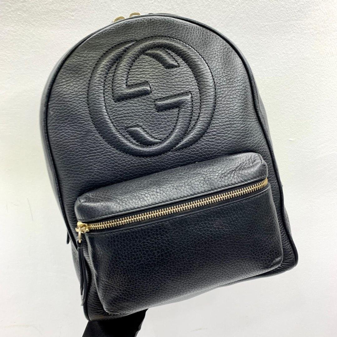 Gucci soho backpack outlet black