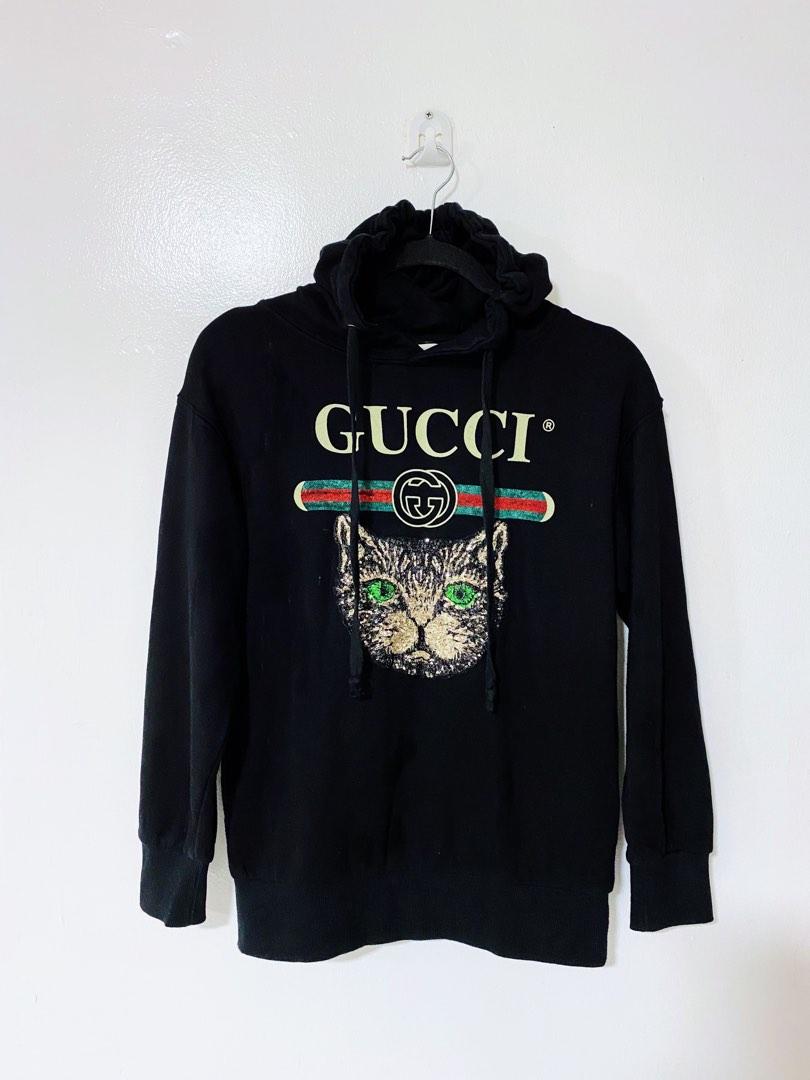 Gucci hoodie top with cat