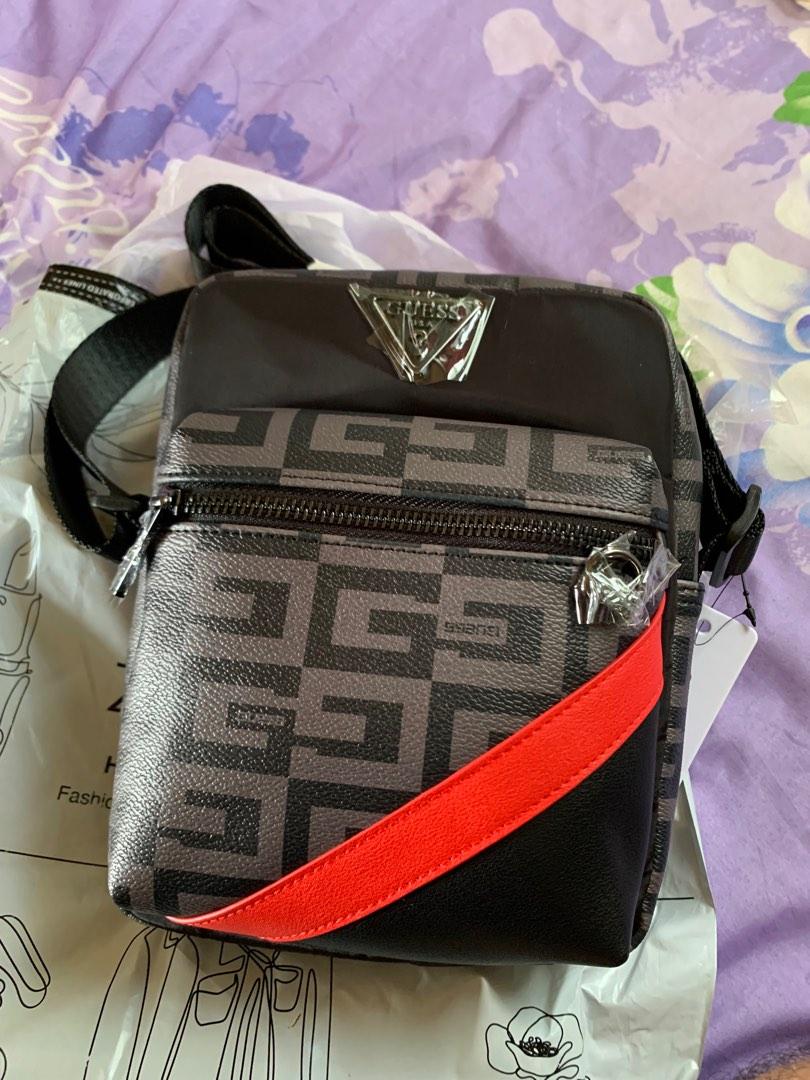 Guess Men Reino Crossbody Bag, Men's Fashion, Bags, Sling Bags on Carousell