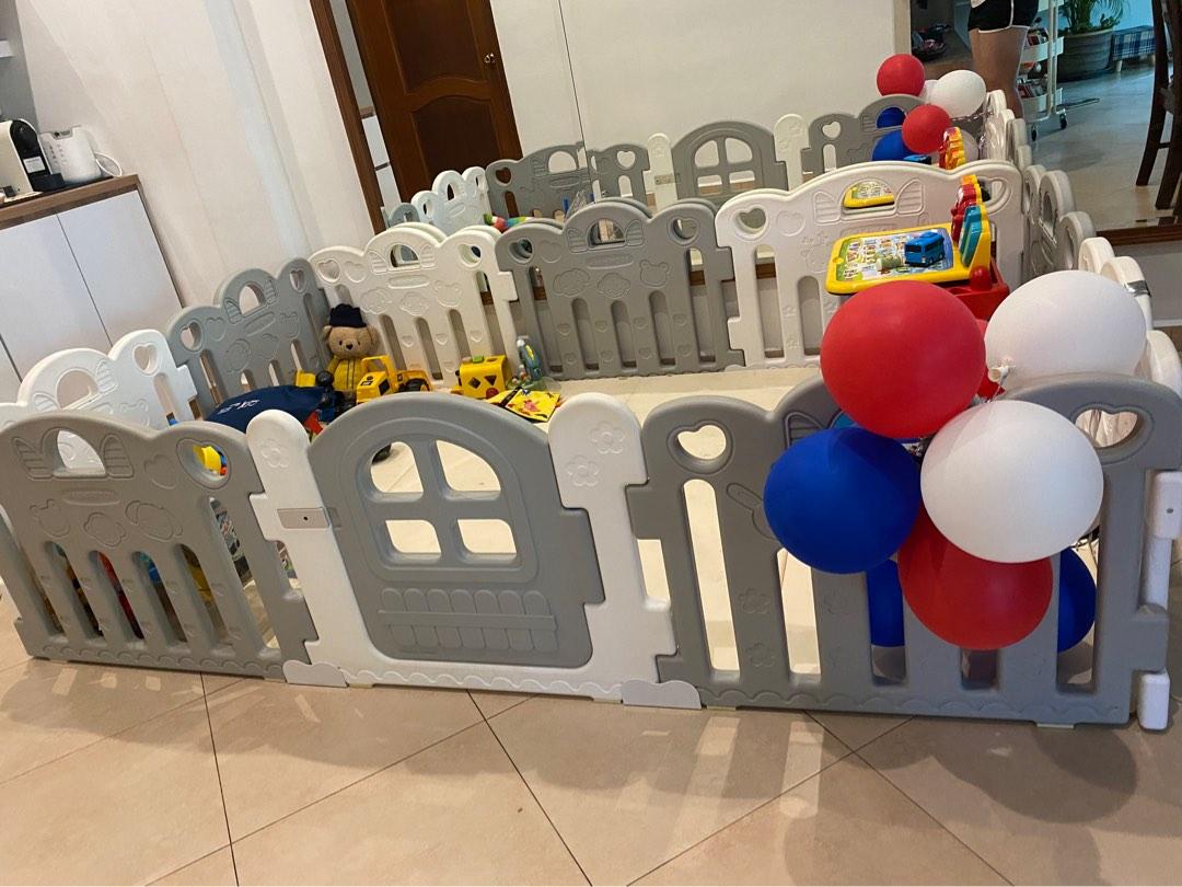 Haenim Play Yard Fence, Babies & Kids, Baby Nursery & Kids Furniture