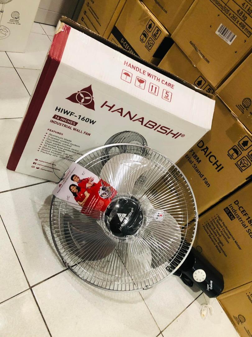 TPI U12-TE Industrial Wall/Ceiling Mount Fan - 12" 3-Speed Commercial Fan For Workstations (120V, Gray)