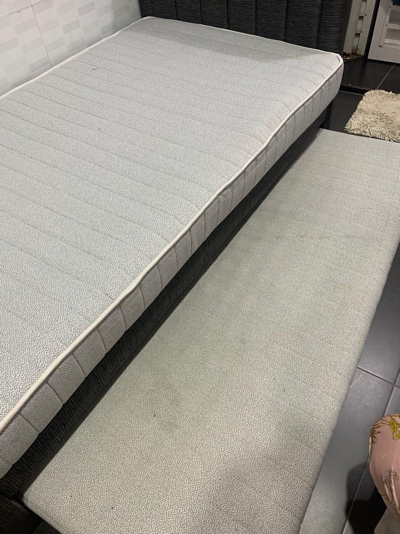 Harvey Norman double Bed and mattress, Furniture & Home Living