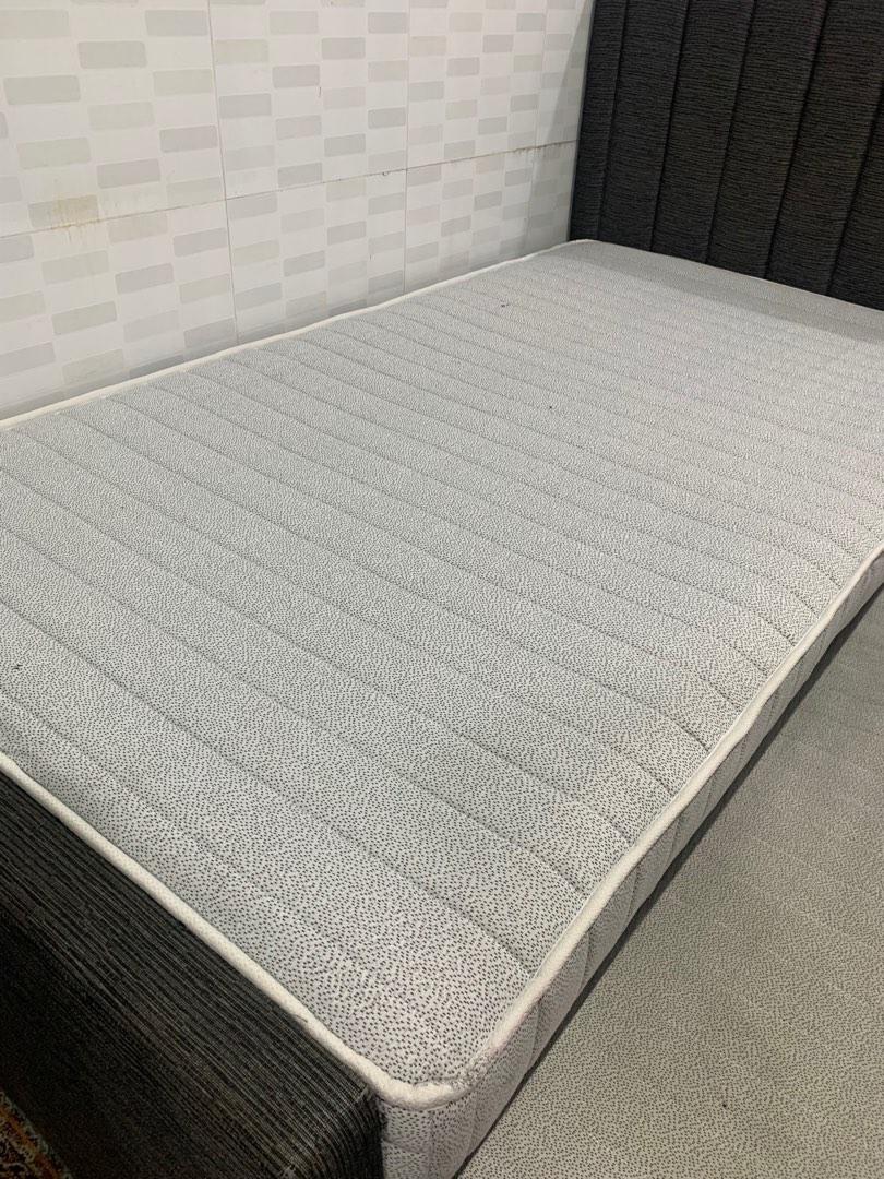 Harvey Norman double Bed and mattress, Furniture & Home Living