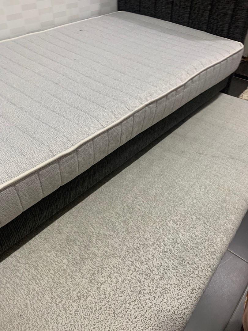 Harvey Norman double Bed and mattress, Furniture & Home Living