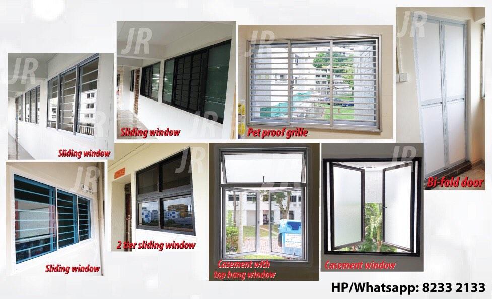HDB Resale / Existing Window and Grille/Casement/Window Grille/Pet