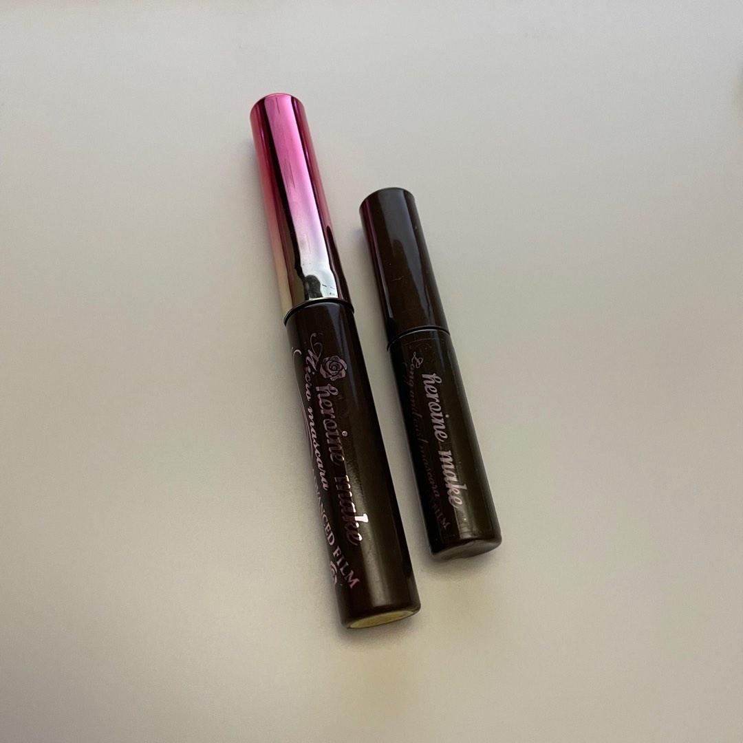 Heroine make micro mascara full size, long and curl mascara sample size