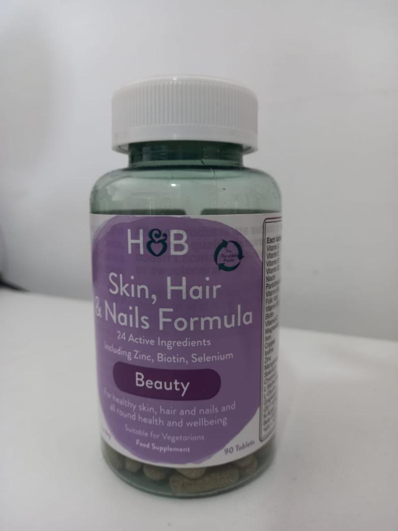 Holland And Barrett Skin Hair And Nails Formula Beauty Supplement 90